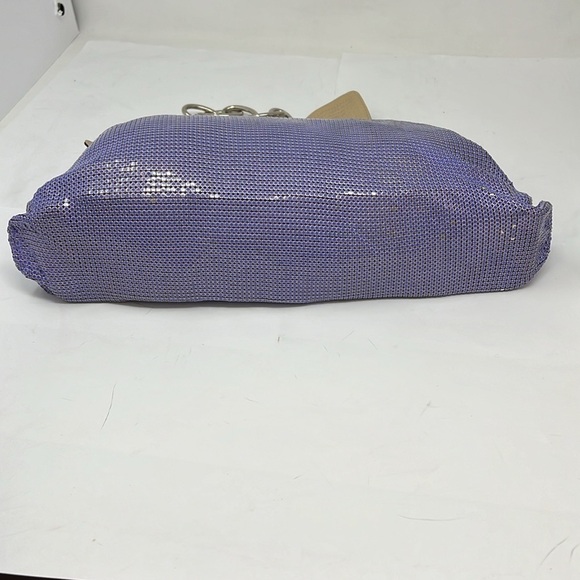 Versace Chainmail Purple Mesh Metal Chain Handbag - Picture 5 of 15
